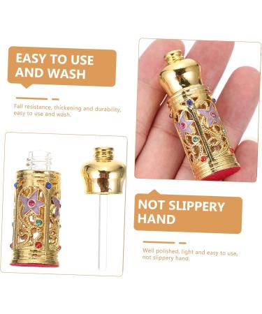 Housoutil Essential Oil Empty Bottle Essence Bottle Essential Oil Perfume Vintage Aromatherapy Bottle Perfume Bottle Spice Container Retro Decor Mini Perfume Spray Glass Travel Lecythus - Buy Online on GoSupps.com