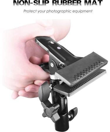 EMART Photography Reflector Holder for Light Stand - Heavy Duty Metal Clamp with Umbrella Hole | 1 PACK - Buy Online on GoSupps.com