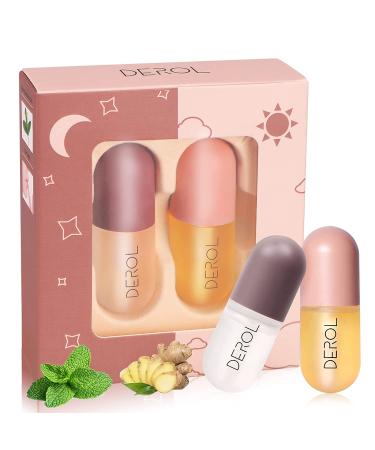 Derol Lip Plumper Oil - Natural Lip Care Essence for Plump, Moisturized Lips (Pink) - Buy Online on GoSupps.com