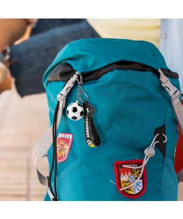 Amaxiu Football Keychain | Mini Soccer Game Gift | Silicone Sport Keychain for Boys & Girls | Perfect Gift for Football Fans - Buy Online on GoSupps.com