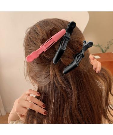 10pcs Crocodile Hair Clips - Professional Styling Clips for Women & Girls - Durable Plastic Hair Barrettes for Salon & Home Use - Buy Online on GoSupps.com
