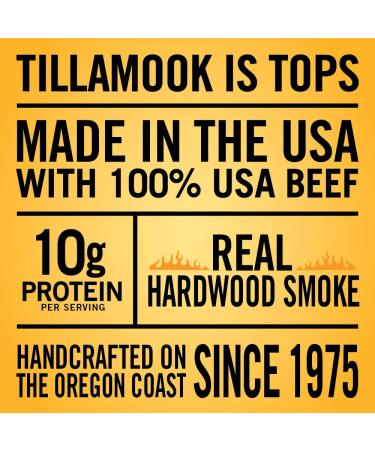 Buy Tillamook Country Smoker Hardwood Smoked Silver Dollar Beef Jerky - 13 Oz Old Fashioned Flavor - Buy Online on GoSupps.com
