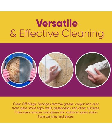 Magic Erasers - 10 Eraser Sponges + 10 Flexi Sheets for Household Cleaning - Chemical-Free Janitorial Supplies - Buy Online on GoSupps.com