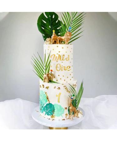Acrylic Alphabet Cake Topper DIY Personalized Name Cupcake Toppers with A-Z Letter Mirrored Gold Picks for Custom Wedding Cake Decorations Baby Shower Happy Birthday Party Supplies (Uppercase) - Buy Online on GoSupps.com
