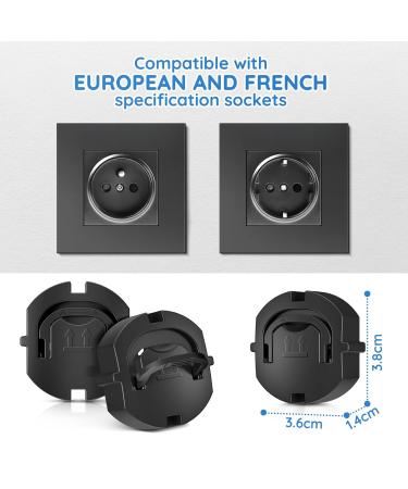 Buy Redtron Socket Fuse with Zugring | 20-Pack Child Locking Socket Protection for Babies & Children - Safe & Reliable - Buy Online on GoSupps.com