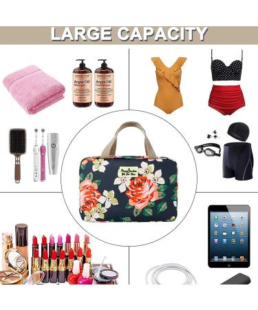 Shop Stylish Women's Cultural Bags & Waterproof Travel Makeup Bags - Large Rose Design - Buy Online on GoSupps.com