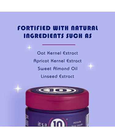 It's A 10 Haircare Miracle Hair Mask - 8 oz. - Single Pack - Buy Online on GoSupps.com