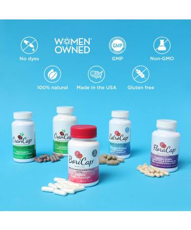 BoriCap Suppositories Applicator & FloraCap Probiotic Bundle - 60 Caps | Best Value Set! - Buy Online on GoSupps.com