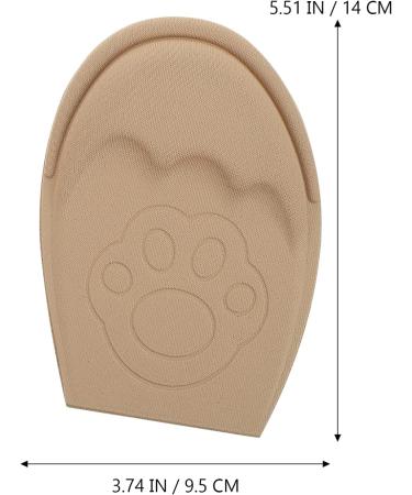 COHEALI Anti-Drop Heel Half Size Pads - Soft Cushion Inserts for Women's Block Heels & Pumps - Buy Online on GoSupps.com
