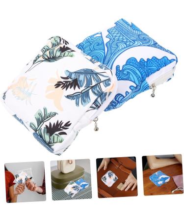Shop Wofashpuret 2st Period Pocket Napkin Bag - Stylish Reusable Bags for Tampons Pads & Lipstick | Ideal for Travel & Hygiene - Buy Online on GoSupps.com
