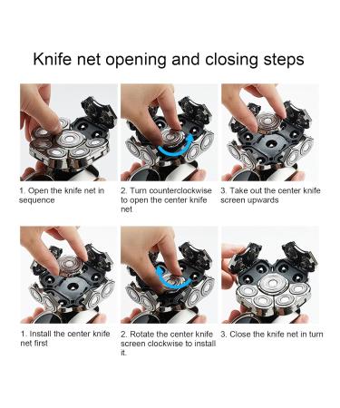 Bartrasier Replacement Heads - Universal Cheese Heads for Men | Premium 9-Head Handler & Double Ring Body Hair Replacement Heads - Buy Online on GoSupps.com