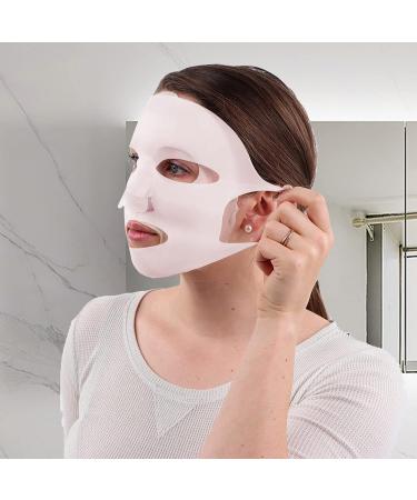 Buy Beauty Tools: Reusable Silicone-Ma-Sken Face Masking Holder | Tuchma-Ske Facial Wrap - White - Buy Online on GoSupps.com