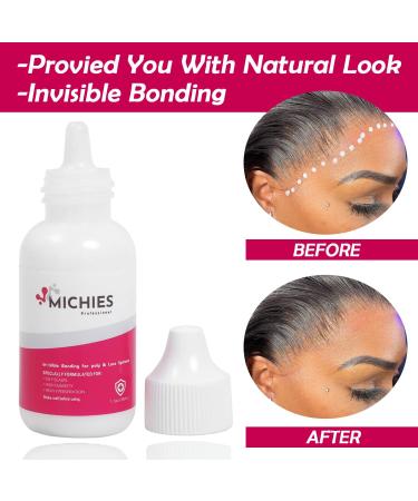 Strong Hold Hair Replacement Adhesive | Waterproof Lace Wig Glue - 1.3oz (38ML) for Invisible Transparent Use - Buy Online on GoSupps.com