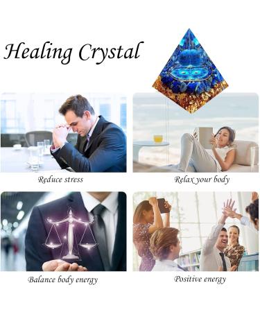 Ogan Chakra Moonstone Crystal Pyramid Energy Tower - Wealth & Wisdom Generator (Color B) - Buy Online on GoSupps.com