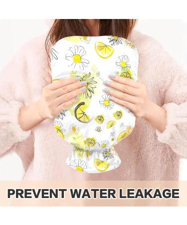 Chamomile Lemon Heat Bottle | 1L Hot Water Bottle for Pain Relief Warm Feet & Bed - Ideal Water Heating Cushion - Buy Online on GoSupps.com