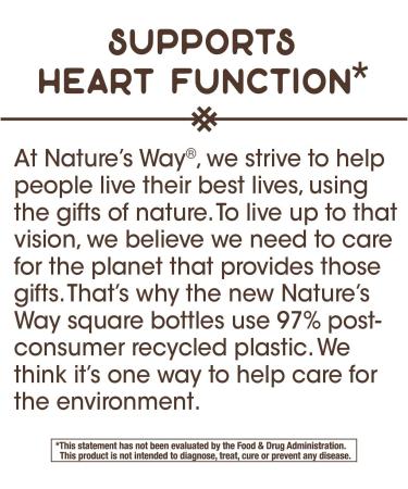 Nature's Way CoQ10 100 mg - 30 Softgels | Heart Health & Energy Support - Buy Online on GoSupps.com
