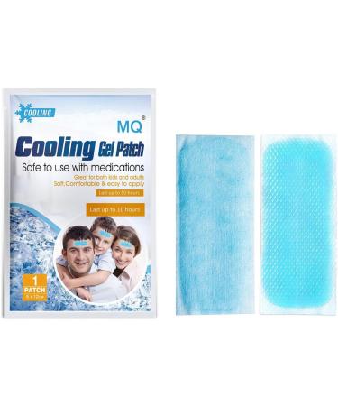 Virtcooy Cooling Front Patch | Cooling Strips Patch for Forehead Portable Fever Patches with Cooling Gel Pads for Sunburn - Buy Online on GoSupps.com
