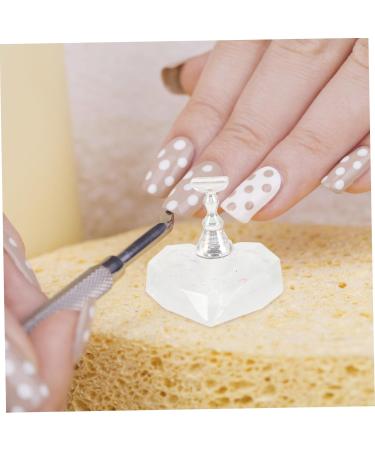 Beavorty 1 Set magnetic base nail stands for press on press on nail holder nail display stand nail holder for painting nails magnetic nail supplies for beginners Acrylic portable Nail set - Buy Online on GoSupps.com