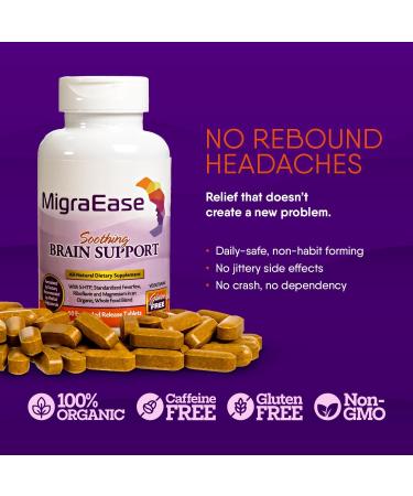 Doctor Knowles Migraine Supplement |Complete Natural Migraine Prevention & Relief Pills with Magnesium 5-HTP Feverfew Riboflavin & Organic Blend |Caffeine Free Extended-Release Tablets (60 Units) 60 Count (Pack of 1) - Buy Online on GoSupps.com