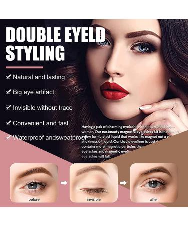 480PCS Eyelid Tape Stickers - Natural Invisible Double Eyelid Strips for Instant Eye Lift - Perfect for Hooded, Droopy, Uneven Eyelids - Buy Online on GoSupps.com