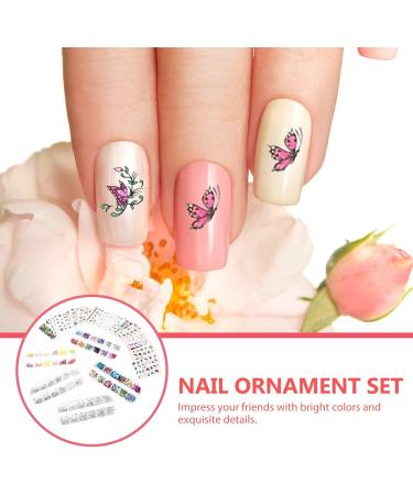 minkissy 1 Set Nail Art Accessories Nail Sequins Creative Nail Accessory Crystal Nail Decal Female Manicure Supply Nail Decorations for Nail Art Cosmetic Gift Miss Transfer Paper - Buy Online on GoSupps.com