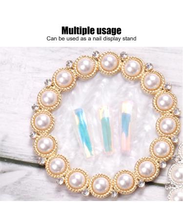 Premium Nail Art Pallets & Display Boards with Golden Edge - Ideal for Home Use & Nail Art Enthusiasts - Buy Online on GoSupps.com