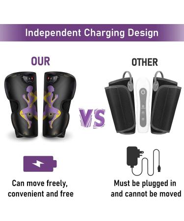 QUINEAR Cordless Leg Massager - Rechargeable Air Compression Calf Massager - Buy Online on GoSupps.com