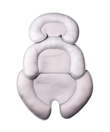 KAKIBLIN Infant Car Seat Insert Baby Car Seat Cushion Baby newborn Stroller insert Cushion Stroller Cushion Head and Body Support Pillow Infant Seat Pad Cushion for Toddler (Purple)