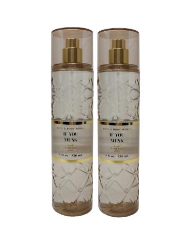 Bath and Body Work If You Musk - Pack of Two - Fragrance Mist