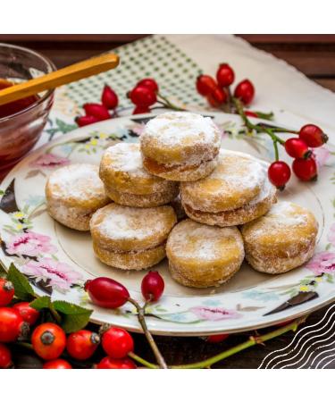 Organic Raw Rosehip Powder 400g Whole rose hips ground Raw food quality Natural and Pure from Rosehips Organic Rich in Vitamin C ideal for Tea and Smoothies NaturaleBio 400 g pack of 1 - Buy Online on GoSupps.com