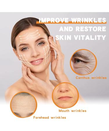  JASUBAI Instant Skin Essence Collagen Kits Anti Aging Face Serum with Hyaluronic Acid Reduces Fine Lines & Wrinkles Moisturizing Lightening 2 Pack - Buy Online on GoSupps.com