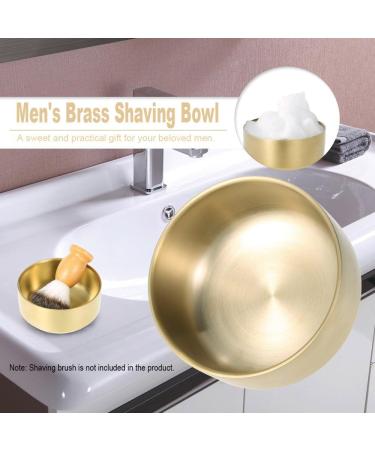 Buy Benkeg Metal Razor Bowl - Durable Brass Shaving Cup for Men | Perfect for Facial Cleaning and Shaving Brushes - International Shipping Available - Buy Online on GoSupps.com