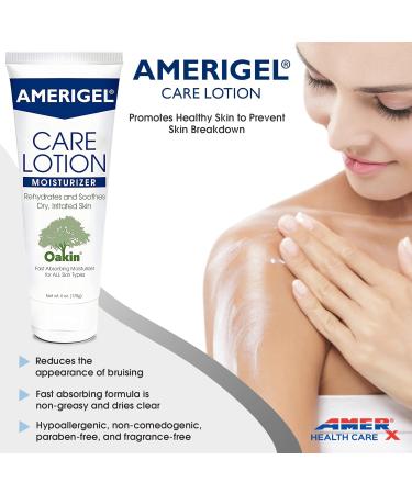 AMERIGEL Care Lotion 6 oz - Hypoallergenic Diabetic Skin Moisturizer - Buy Online on GoSupps.com