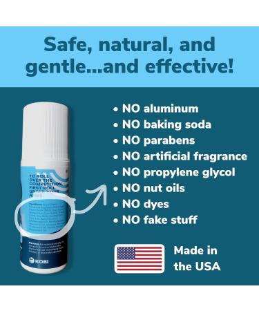 Kobi Deodorant for Teens Kids Boys Girls - Natural Aluminum-Free Hypoallergenic Sport Strength - Mega Variety 4-Pack 3 Fl Oz (Pack of 4) Mega Variety Pack - Buy Online on GoSupps.com