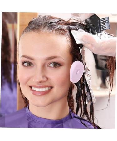 Angoily 3 Pairs Silicone Earmuffs Ear Shield Ear Caps for Hair Drye Hair Dyeing Ear Covers Ear Caps Hair Salon Shower Ear Cap Ear Protection Silica Gel Universal Men and Women - Buy Online on GoSupps.com