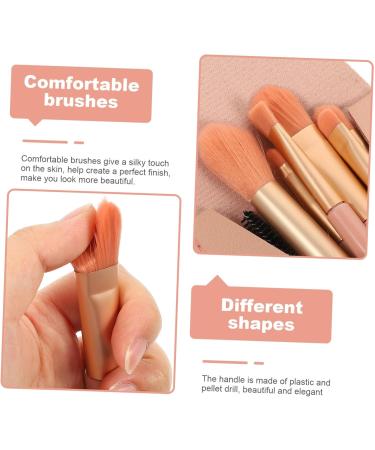 minkissy 4 Sets Travel Makeup Supple Makeup Brush Ladies Suits Travel Kits for Women Foundation Brush for Makeup Eye Patches for Adults Lip Brush Aluminum Tube Cosmetics Mini Miss - Buy Online on GoSupps.com