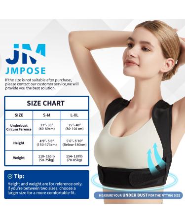 Posture Corrector for Back Support | Adjustable Shoulder Brace for Men & Women | Small/Medium Size - Buy Online on GoSupps.com