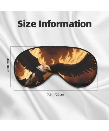 Sleep Mask Eye for Women & Men - Reusable Soft Blackout Masks for Better Sleep | Travel Essentials & Perfect Gifts - Eagle and Fire - Buy Online on GoSupps.com