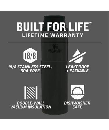 Stanley 16oz Trigger-Action Travel Mug | Hammertone Green - Buy Online on GoSupps.com