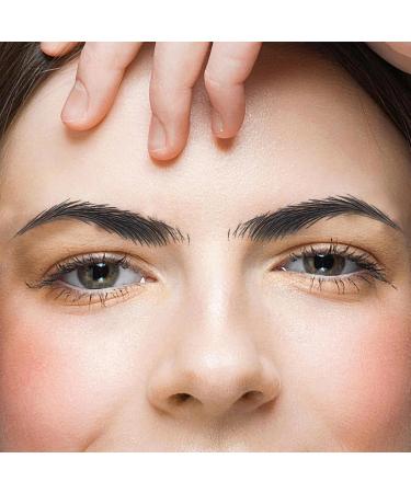 NUOBESTY Autocollants Imperm ables pour Sourcils Effet R aliste Noirs Lot de 10 Paires Maquillage Semi-Permanent Naturel pour Femmes pour Sourcils Clairsem s et Retouches Rapides - Buy Online on GoSupps.com