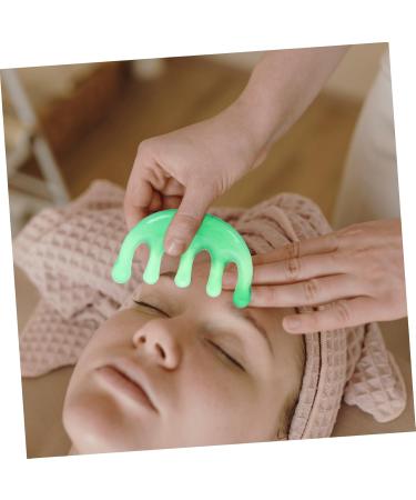 VICASKY 2pi ces Peigne de Massage pour Chevelu Outil de Grattement Gua Sha R sine Masseur de T te Chevelu Peigne de Spa Fait Main Vert - Buy Online on GoSupps.com