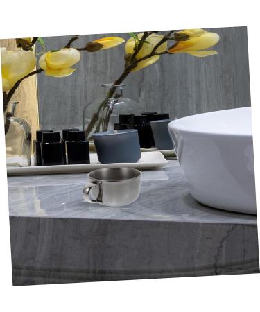 Magiclulu 7 DISCH Schrasiesifes - Long-lasting Stainless Steel Wet Shaving Bowl for Soap Bubbles - Buy Online on GoSupps.com