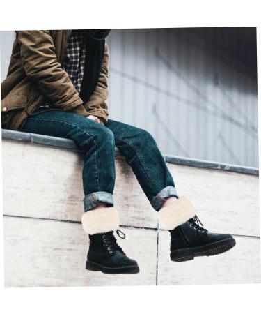 Shop Besportble 3 Pairs Boot Covers | Fluffy Leg Cuffs & Short Leggings for Stylish Boots - International Shipping Available - Buy Online on GoSupps.com