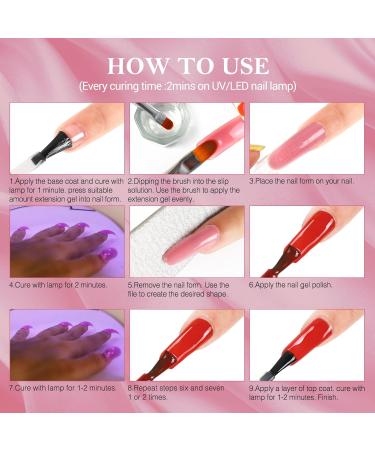 PEACECOLOR Gel Nail Kits Full Set for Beginners 15 PCS Nail Polish with 36W Lamp Kit Nail Gel Builder 10ML with Nail File Machine Basic Gel Extensions Nail Art Design Kit - Buy Online on GoSupps.com