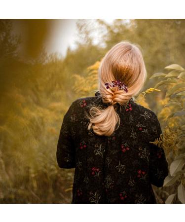 Crystal Bridal Wedding Hair Comb - Red Rhinestone Hair Accessory for Women | Elegant Bridal Hair Clip - Buy Online on GoSupps.com