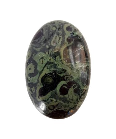 Manekieko Kambaba Jasper Worry Stones Oval Palm Pocket Healing Crystal Massage Spa Energy Stone