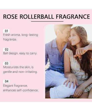 Pheromone Roll On Fragrance Fresh Light Fragrance Rose Women's Ball Fragrance Long-Lasting Fresh Portable Perfume Exudes Charm Keep Fragrance (2 Pcs) - Buy Online on GoSupps.com