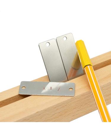 StayMax 25 Pack Stainless Steel Rectangle Stamping Blanks with Two Holes - Buy Online on GoSupps.com