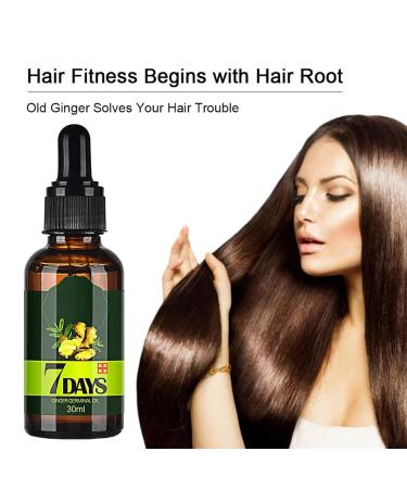 Hair Growth Serum - Ginger Oil for Stronger Hair | Hair Loss Solution for Men & Women | 1 Piece - Buy Online on GoSupps.com