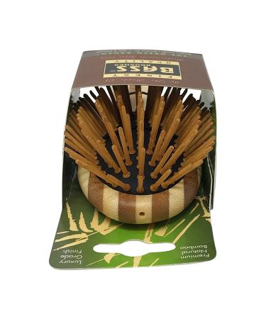 Eco-Friendly Bamboo Hair Brush - Small Oval Bass Brushes | The Green Brush - Buy Online on GoSupps.com